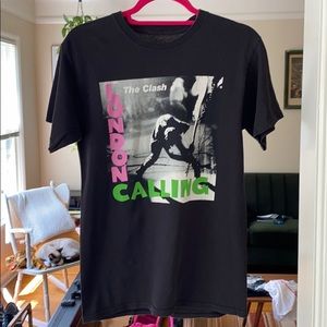 THE CLASH / LONDON CALLING RETRO T-SHIRT